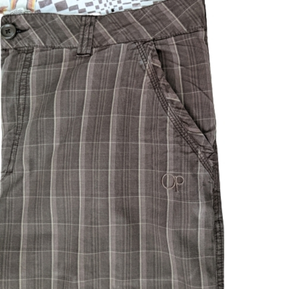 OP Ocean Pacific Men's Flat Front Shorts 36 - Picture 2 of 7